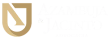 Logotipo do escritório Azambuja & Jacinto Advocacia, localizado na Avenida Paulista em São Paulo.